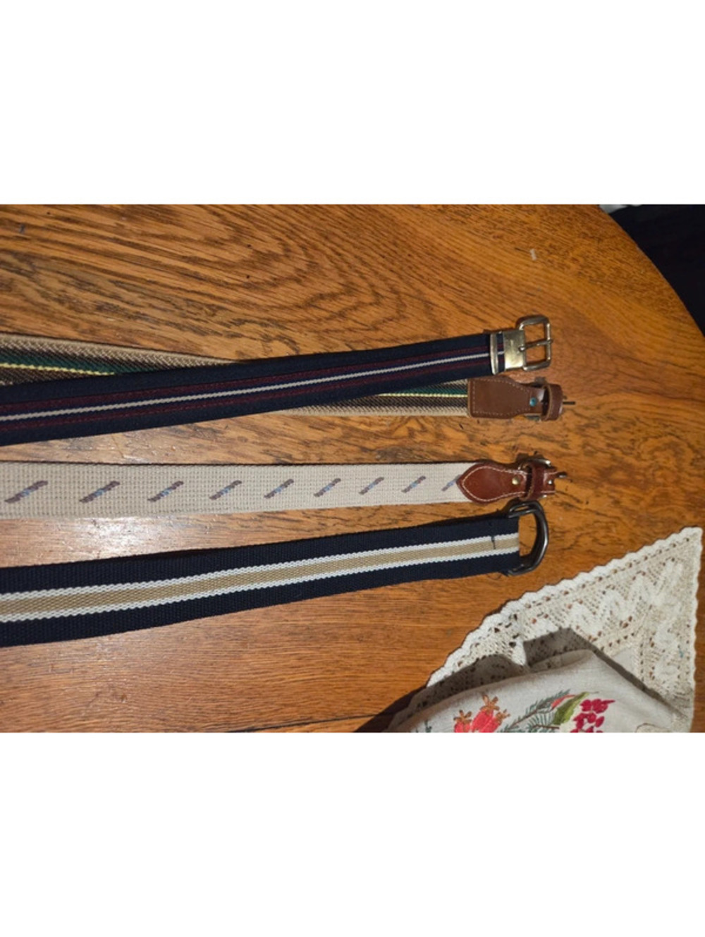 Vintage belt lot